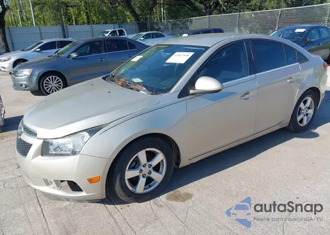 2013 Chevrolet Cruze Lt из США, поврежденный, VIN 1G1PC5SB3D7309887